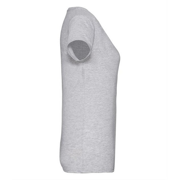 Fruit of the Loom Dam/Dam Lady Fit Kortärmad T-shirt Heather Grey XL