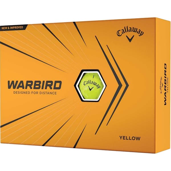 Callaway Golfbollar (12-pack) En Storlek Gul Yellow One Size
