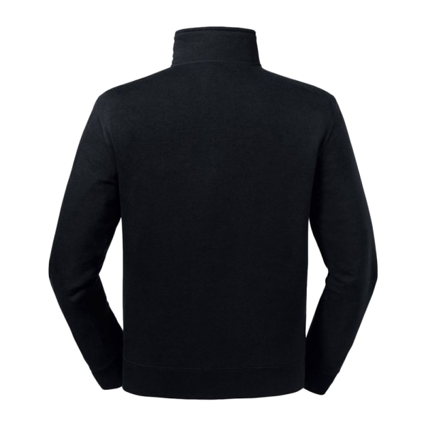 Russell Herr Authentic Quarter Zip Sweatshirt 4XL Svart Black 4XL