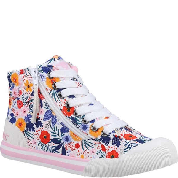 Rocket Dog Womens/Ladies Jazzin Malden Floral High Tops 4 UK Mu Multicoloured 4 UK