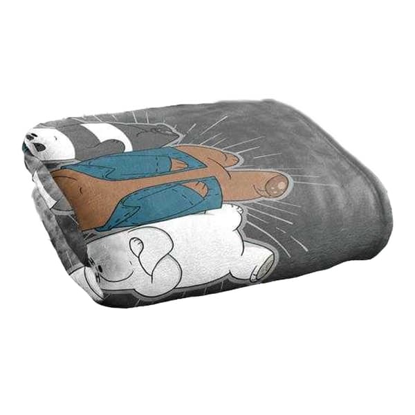 We Bare Bears Silkeslen Jacka Supermjuk Filt One Size Multicolo Multicoloured One Size