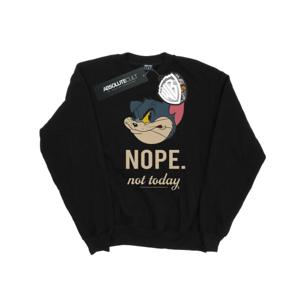 Tom And Jerry Boys Nope Not Today Sweatshirt 12-13 Years Black Black 12-13 Years