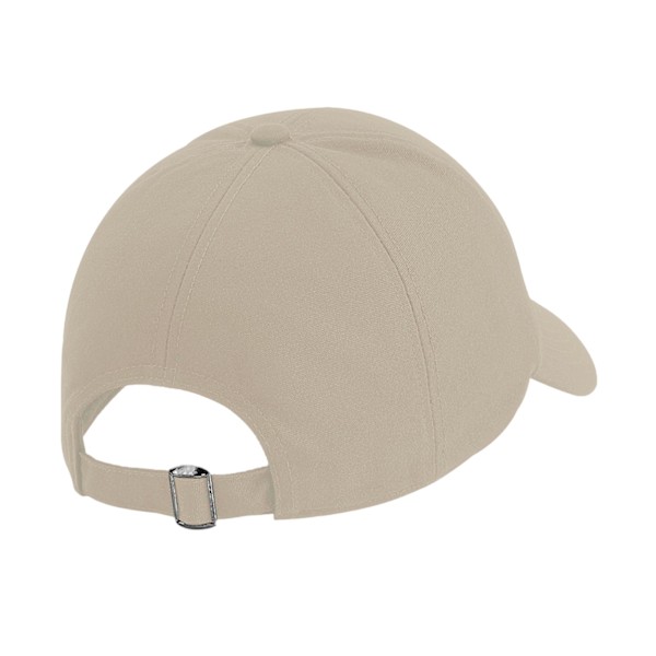Beechfield ekologisk bomull 6-panel keps One Size Sand Sand One Size