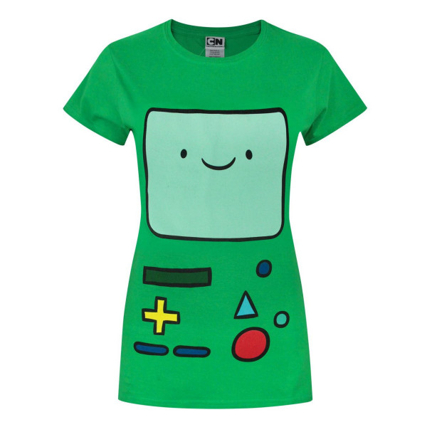 Adventure Time Dam/Dam BMO T-shirt XL Grön Green XL