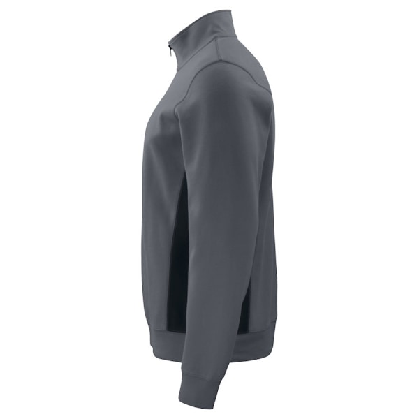 Projob Herr Halv Zip Sweatshirt 4XL Grå Grey 4XL