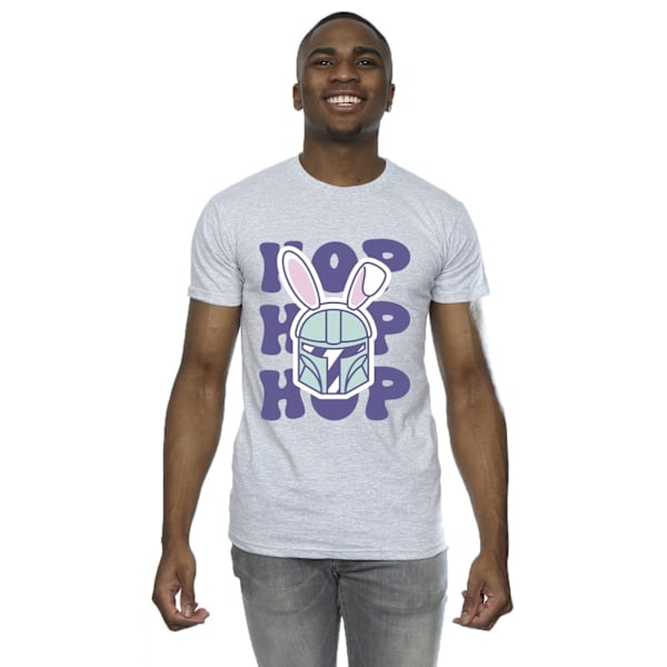 Star Wars The Mandalorian Hop Into Easter T-shirt L Sports, herr Sports Grey L