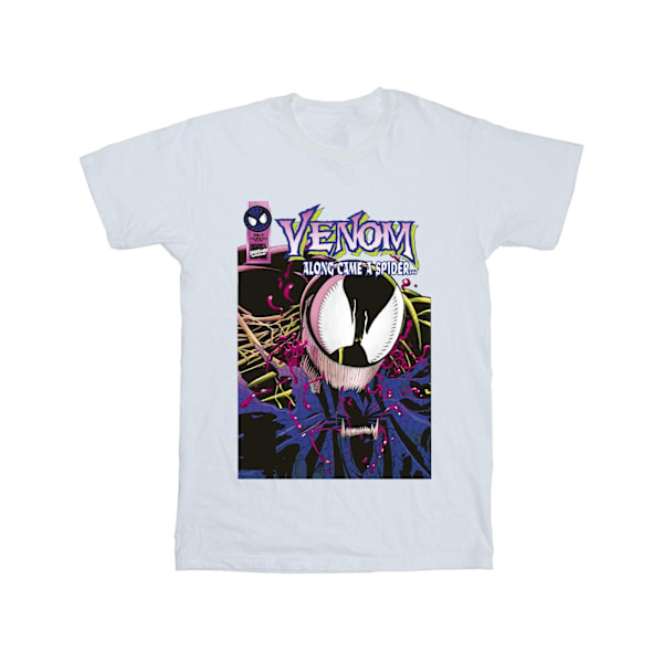 Marvel Herr Spider-Man Venom Lila Huvud T-shirt L Vit White L