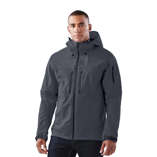 Stormtech Mens Epsilon 2 Soft Shell Jacka XXL Charcoal Charcoal XXL