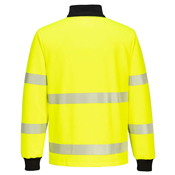 Portwest Unisex Adult PW3 High-Vis Sweatshirt 4XL Gul/Svart Yellow/Black 4XL