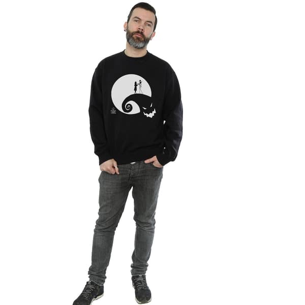 Disney Herr Nightmare Before Christmas Moon Oogie Boogie Tröja Black L