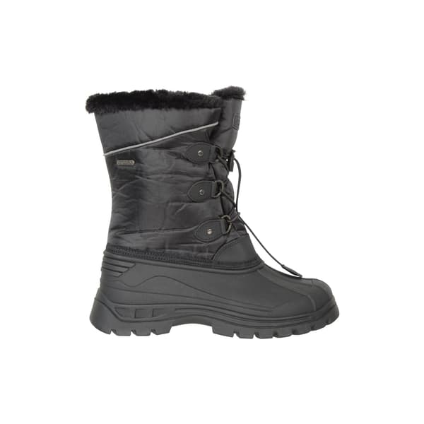 Mountain Warehouse Whistler Adaptive Snow Boots för barn Black 4 UK