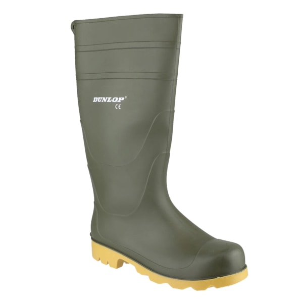 Dunlop Herr Unisex Universal Gummistövlar 10 UK Grön Green 10 UK