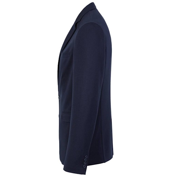 NEOBLU Herr Marcel Pique Blazer 40 Nattsvart Night Blue 40