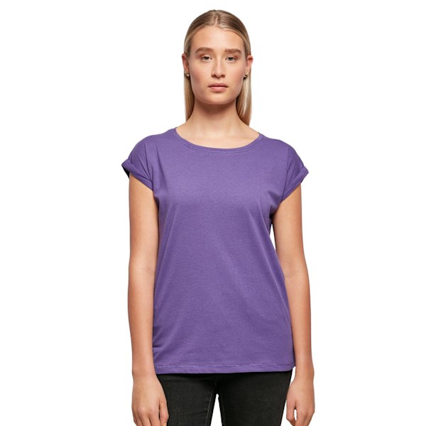 Bygg ditt varumärke Dam/Dam Extended Shoulder T-shirt S Ultra Violet Ultra Violet S