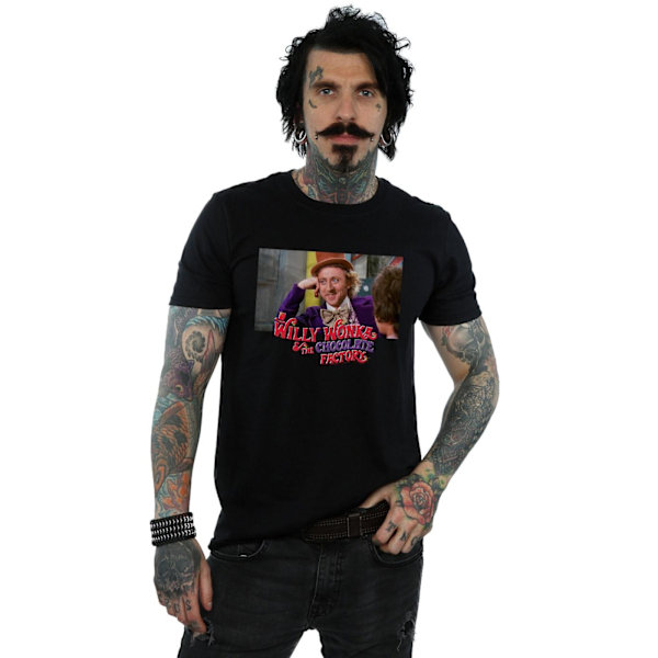 Willy Wonka And The Chocolate Factory Herr Condescending Wonka Black 4XL