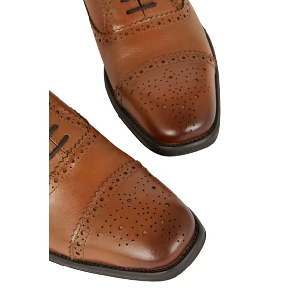 Debenhams herr Thomas Blunt läderbrogues 8 UK Tan Tan 8 UK