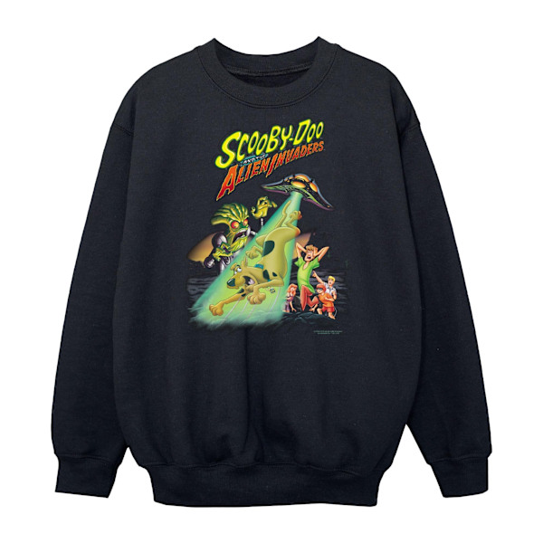 Scooby Doo Boys The Alien Invaders Sweatshirt 9-11 år Svart Black 9-11 Years