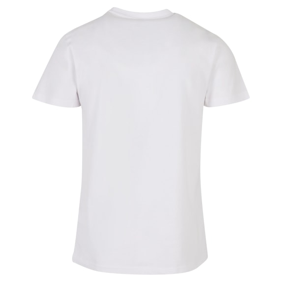 Bygg ditt varumärke Herr Basic Rund Hals T-shirt XS Vit White XS