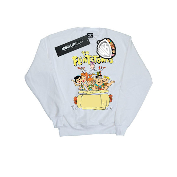 The Flintstones Boys The The Ride Sweatshirt 3-4 år Vit White 3-4 Years