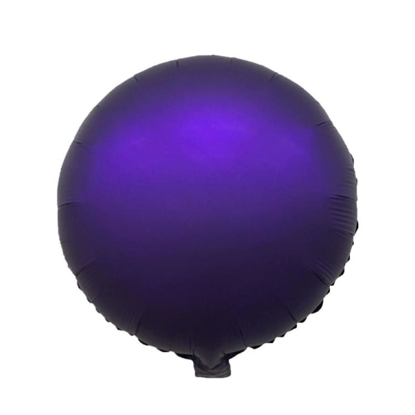 Realmax rund folieballong (förpackning med 10) En one size lila Purple One Size