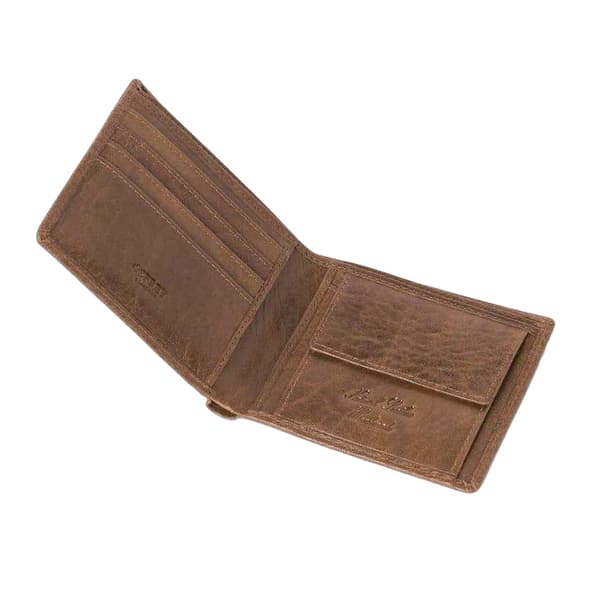 Osprey Plånbok i läder för män Highland Bi-Fold En Storlek Cognac Cognac One Size
