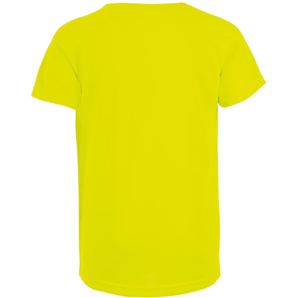 SOLS Barn/barn Unisex unisex kortärmad T-shirt 12 år Ne Neon Yellow 12yrs