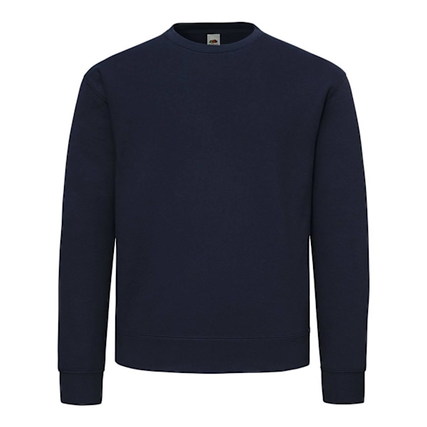 Fruit of the Loom Unisex Vuxen Supercotton Sweatshirt 4XL Djup Deep Navy 4XL