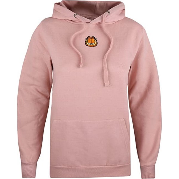 Garfield Dam/Kvinnor Pullover Hoodie S Dusky Pink Dusky Pink S