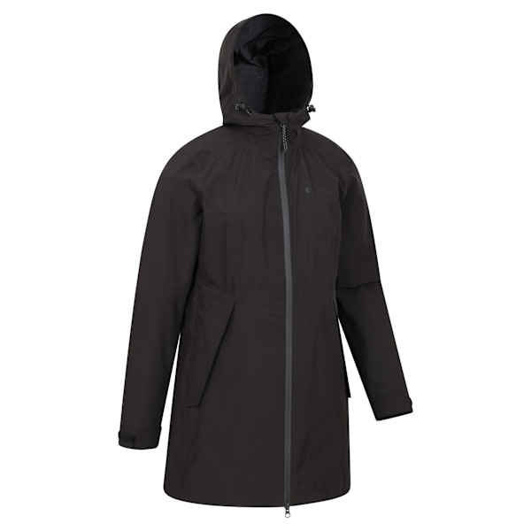 Mountain Warehouse Damjacka Hilltop II för Kvinnor/Damer 1 Jet Black 16 UK
