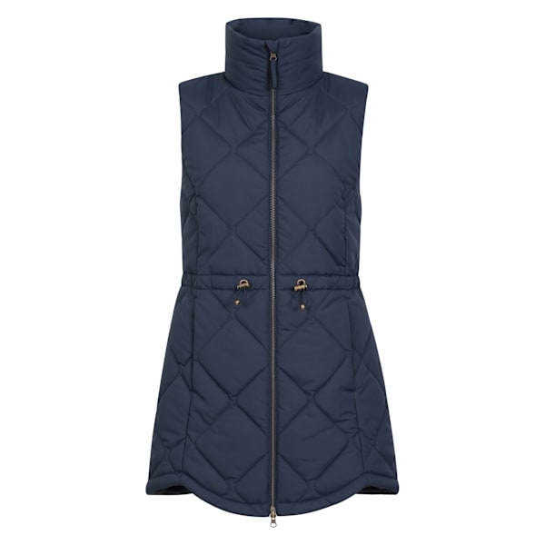 Mountain Warehouse Dam/Dam Rye Quiltad Lång Väst Navy 12 UK