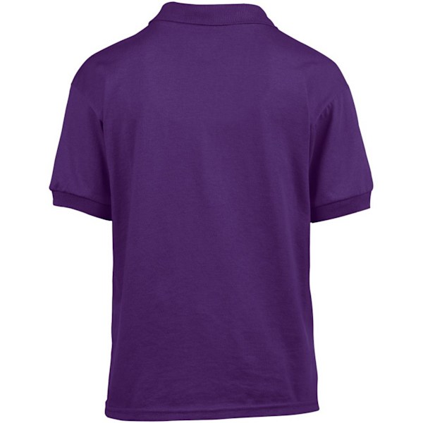 Gildan DryBlend Unisex Jersey Poloskjorta för barn (2-pack) Purple L