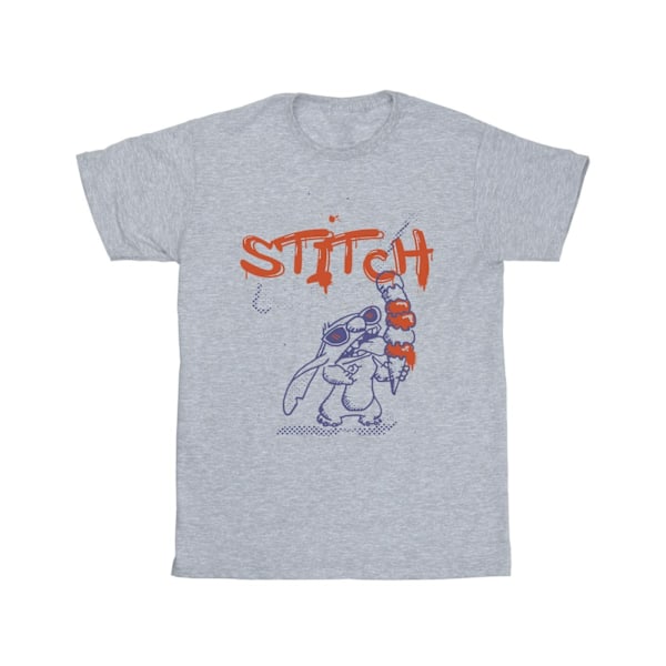 Disney Boys Lilo & Stitch Glassar T-shirt 3-4 år Sport Grå Sports Grey 3-4 Years