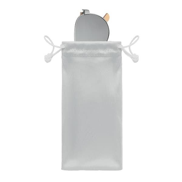 MidOcean Unisex Vuxen Honiara Bambu Solglasögon One Size Shiny Shiny Silver One Size