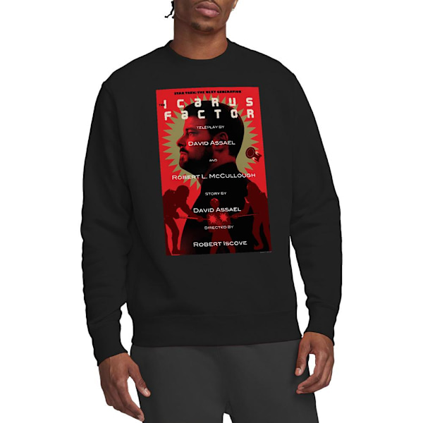 Star Trek Unisex Vuxen The Next Generation Säsong 2 Avsnitt 14 Black XL
