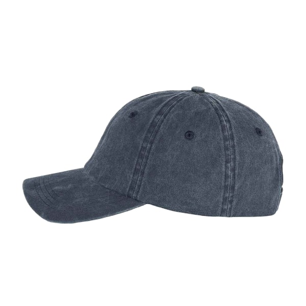 Native Spirit Unisex Vuxen Faded Washed Baseball Cap One Size N Navy Blue One Size