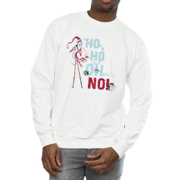 Disney Herr The Nightmare Before Christmas Ho Ho No Sweatshirt White 5XL