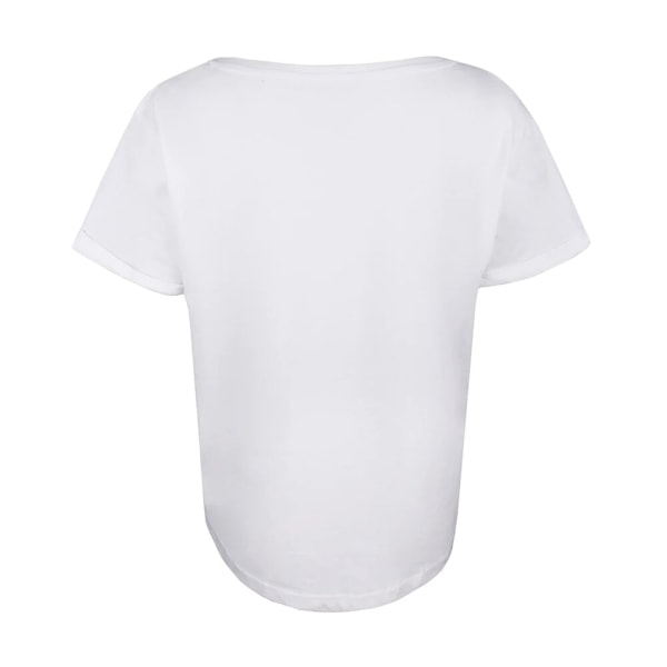 Marvel Dam/Kvinnor Serietidning Bomull Logotyp T-shirt M Vit White M