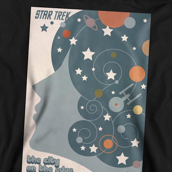 Star Trek Unisex Vuxen The Original Series Avsnitt 28 Sweatshirt Black S