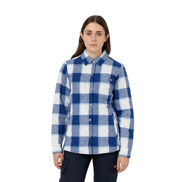 Dickies Dam/Dam Flanellskjorta Jacka M Surf Blå Surf Blue M