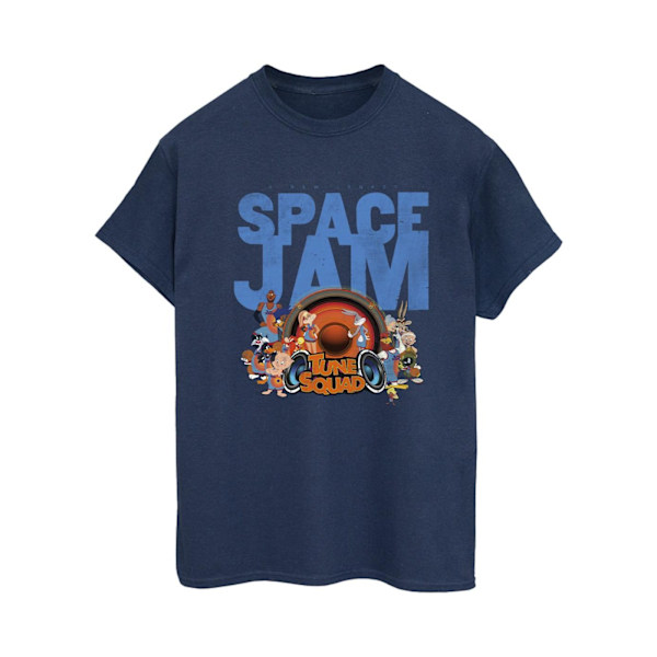 Space Jam: A New Legacy Dam/Damer Tune Squad Bomull Boyfriend Navy Blue XXL