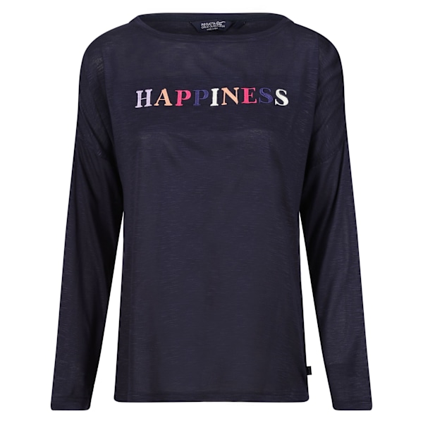 Regatta Dam/Dam Carlene Happiness Långärmad T-shirt 10 Navy 10 UK