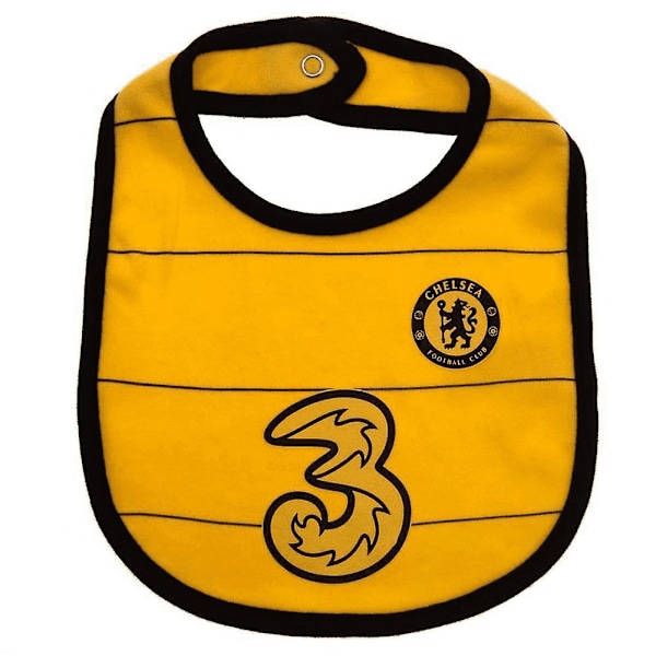 Chelsea FC Baby Bibs (2-pack) One Size Blå/Gul Blue/Yellow One Size