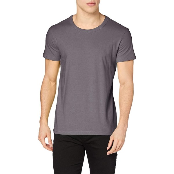 Stedman Mens Stars Ben T-shirt med rund hals XL skiffergrå Slate Grey XL