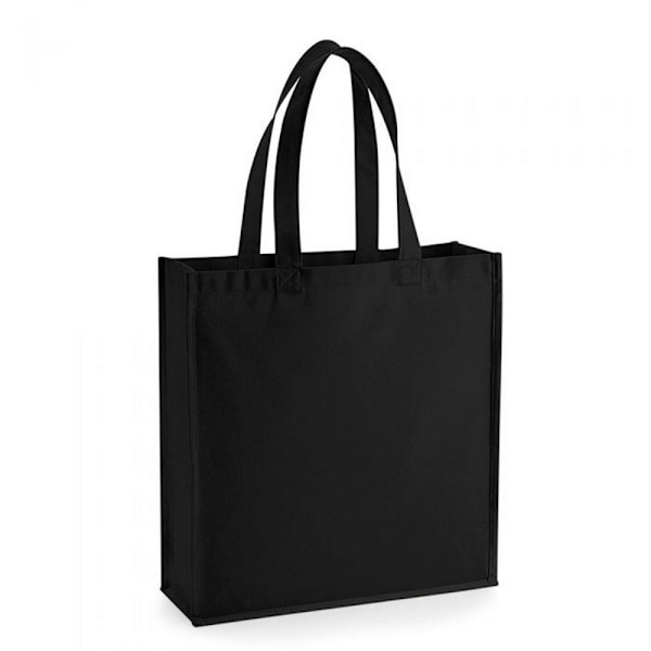 Westford Mill Gallery Canvas Tote En Storlek Svart Black One Size