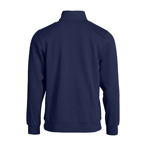 Clique Unisex Vuxen Basic Halv Zip Sweatshirt 5XL Mörk Marinblå Dark Navy 5XL