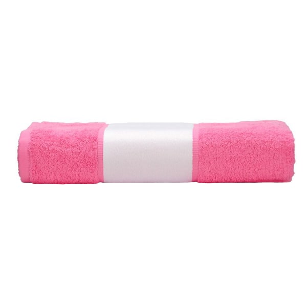 A&R Handdukar Subli-Me Handduk One Size Rosa Pink One Size