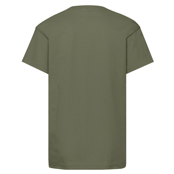 Fruit of the Loom Barn/Barn Original T-shirt 3-4 år Klassisk Oliv Classic Olive 3-4 Years