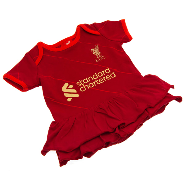 Liverpool FC Baby Tutu Kjol Bodysuit 3-6 månader Röd Red 3-6 Months