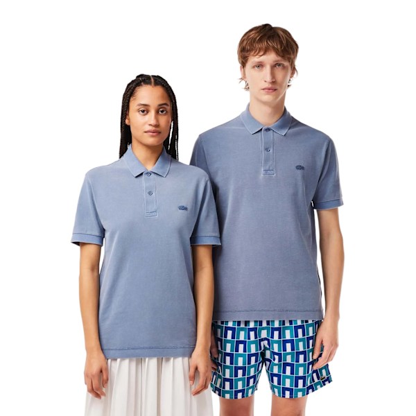 Lacoste Unisex Vuxen Naturfärgad Klassisk Pikétröja S Stone Stone S