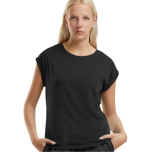 New Morning Studios Dam/Dam Extended Shoulder Regular T-shirt Cobalt Blue M